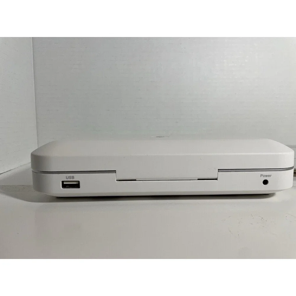 PHONESOAP 3 UV Cell Phone Sanitizer Cleaner & Dual Universal Charger White 600W